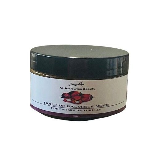 Huile De Palmiste Noir Mayanga 100% Naturelle 500ml - Produit Artisanal, Soin Cheveux Et Corps