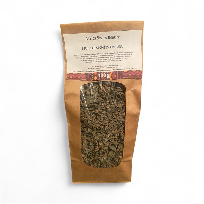Feuilles séchées ambunu - 100% pure et naturelle - 100 g