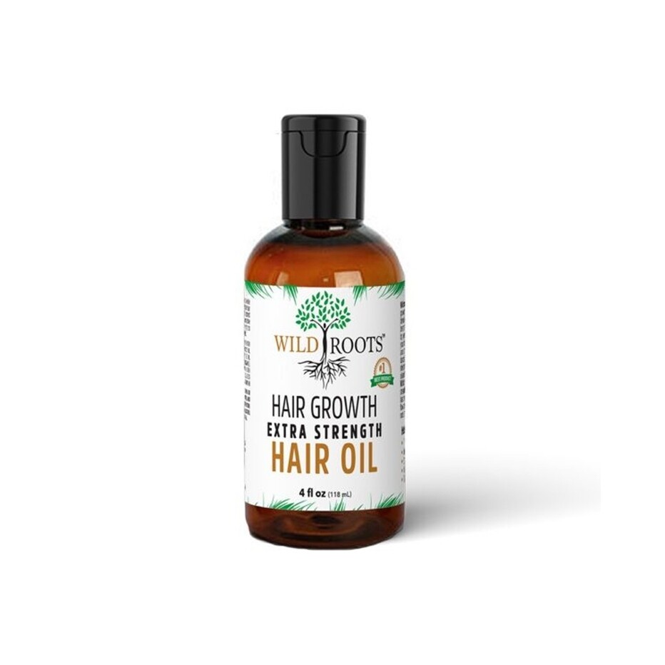 Huile extra forte pour la croissance des cheveux wildroots - 118 ml