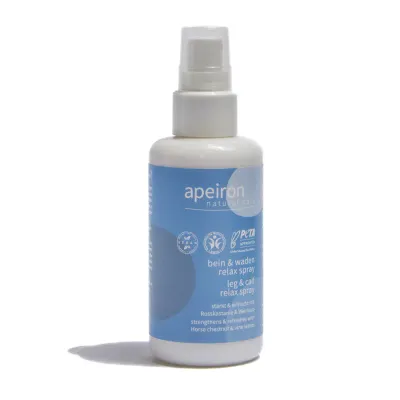 Spray relaxant pour jambes et mollets - Apeiron - 100 ml Spray relaxant pour jambes et mollets - Apeiron - 100 ml