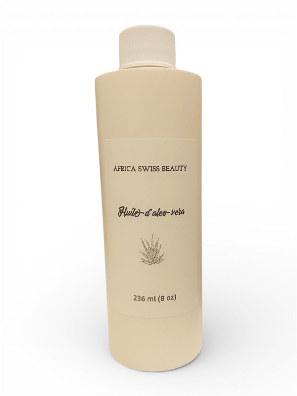 Huile d’aloe vera - 100% pure et naturelle - 236 ml (8 oz)
