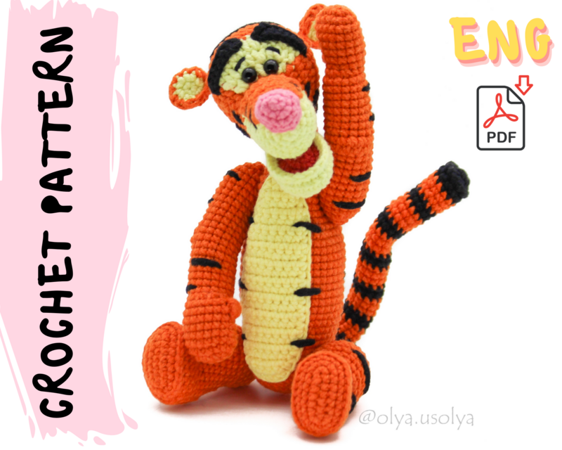 Crochet Pattern | Tigger | PDF | ENGLISH