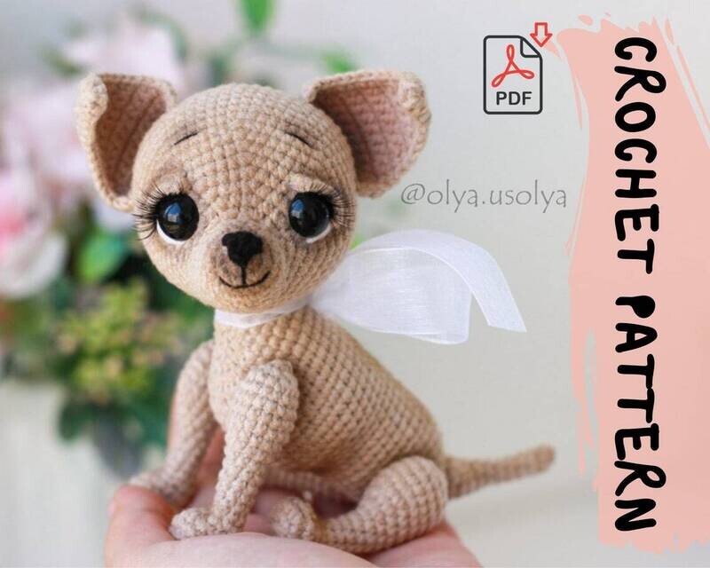 Crochet pattern | Chi-Chi the puppy | PDF | ENGLISH+GERMAN