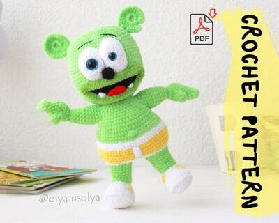 Crochet pattern | Gummy Bear | PDF | ENGLISH