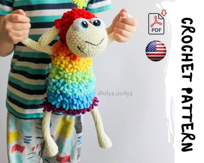 Crochet pattern | Loopy the Sheep | PDF | ENGLISH+GERMAN