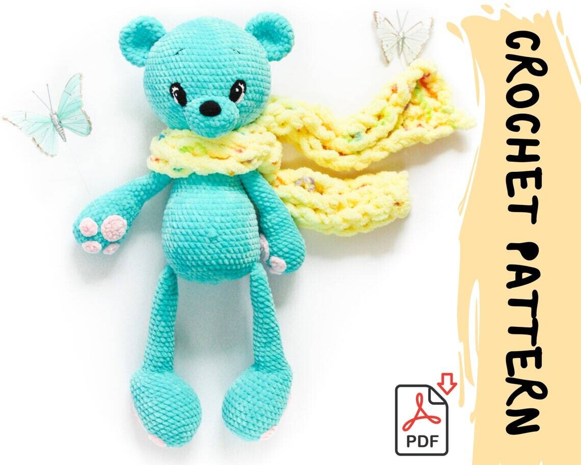 Crochet Pattern | polar Bear LoLo | PDF | ENGLISH