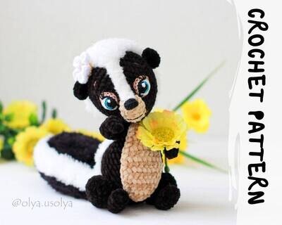 Crochet pattern | Skunk Flo | PDF | ENGLISH