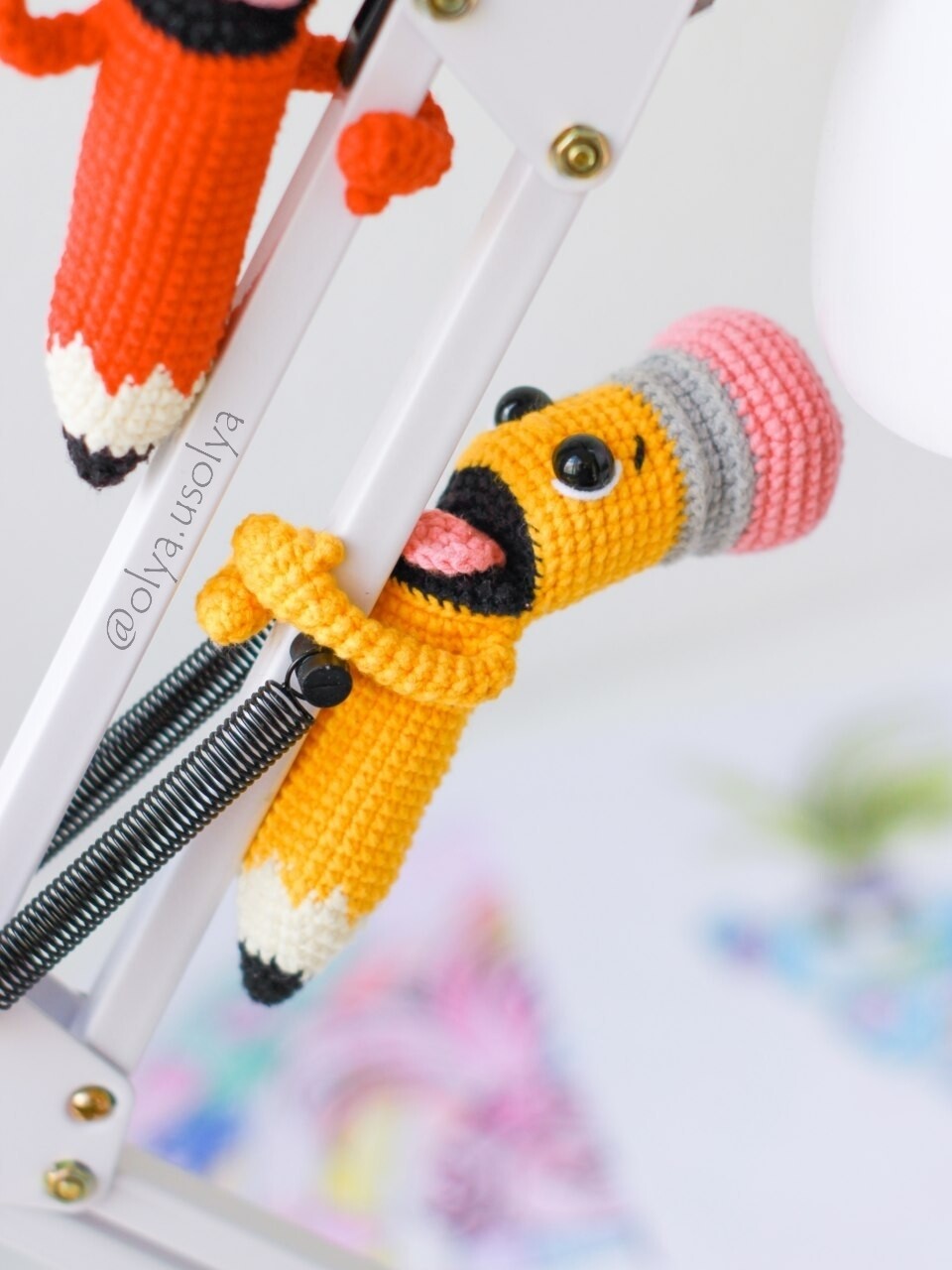 Crochet Pattern | Bobby the Pencil | PDF | ENGLISH+GERMAN