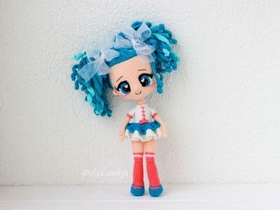 Crochet Pattern | Chibi Doll | PDF | ENGLISH