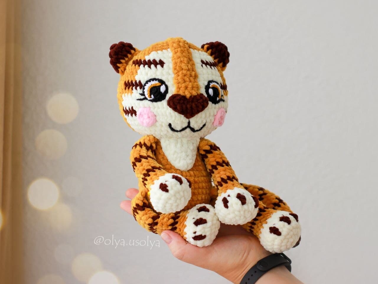 Crochet Pattern | Diego the tiger cub | PDF | ENGLISH