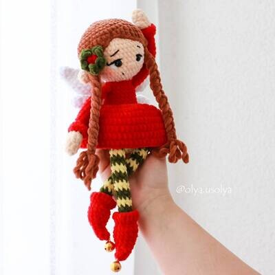 Crochet Pattern | Elle the fairy | PDF | ENGLISH+GERMAN