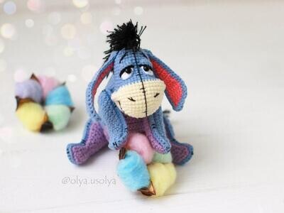 Crochet Pattern | Dreamy Donkey Eeyore | PDF | ENGLISH |