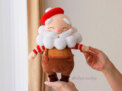 Crochet Pattern | le Pere Noel (Santa Claus) | PDF | ENGLISH+GERMAN