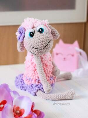 Crochet pattern | Loopy the Sheep | PDF | ENGLISH+GERMAN