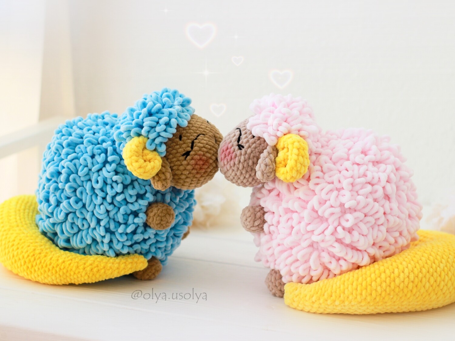 Crochet Pattern | Moony the lamb | PDF | ENGLISH+GERMAN