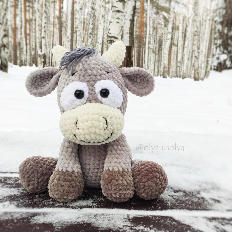 Crochet pattern | the Little Bull | PDF | ENGLISH