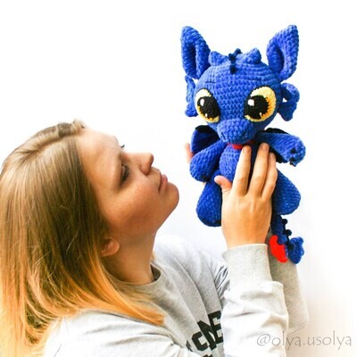 Crochet pattern | The kindest Dragon | PDF | ENGLISH
