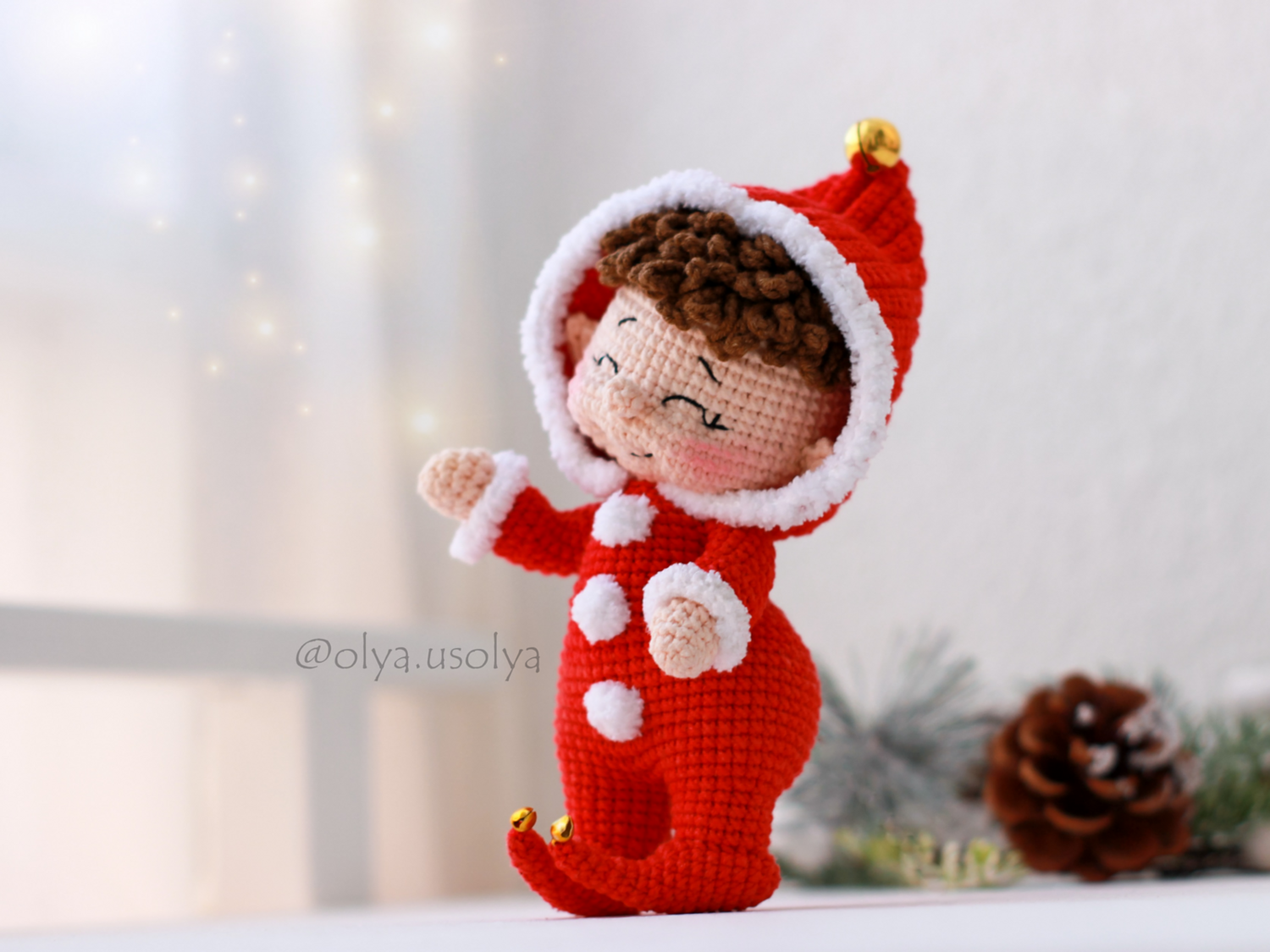 Crochet Pattern | Christmas Elf | PDF | ENGLISH+GERMAN Crochet Pattern | Christmas Elf | PDF | ENGLISH+GERMAN