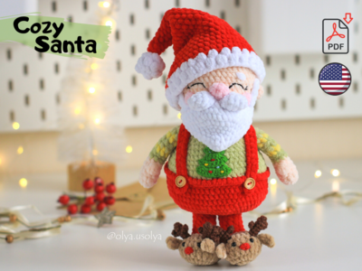 Crochet Pattern | Cozy Santa | PDF | ENGLISH |