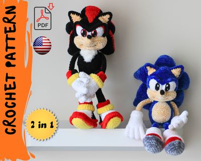 Crochet pattern 2 in 1 | Super-Prickle &amp; Dark Prickle | PDF | ENGLISH