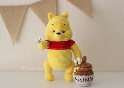 Crochet pattern | Winnie the Pooh | PDF | ENGLISH Crochet pattern | Winnie the Pooh | PDF | ENGLISH