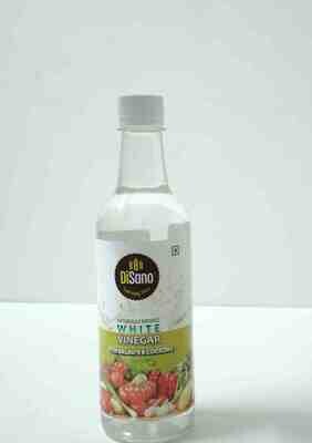 DiSano Naturally Brewed White Vinegar Bottle, 500 ml