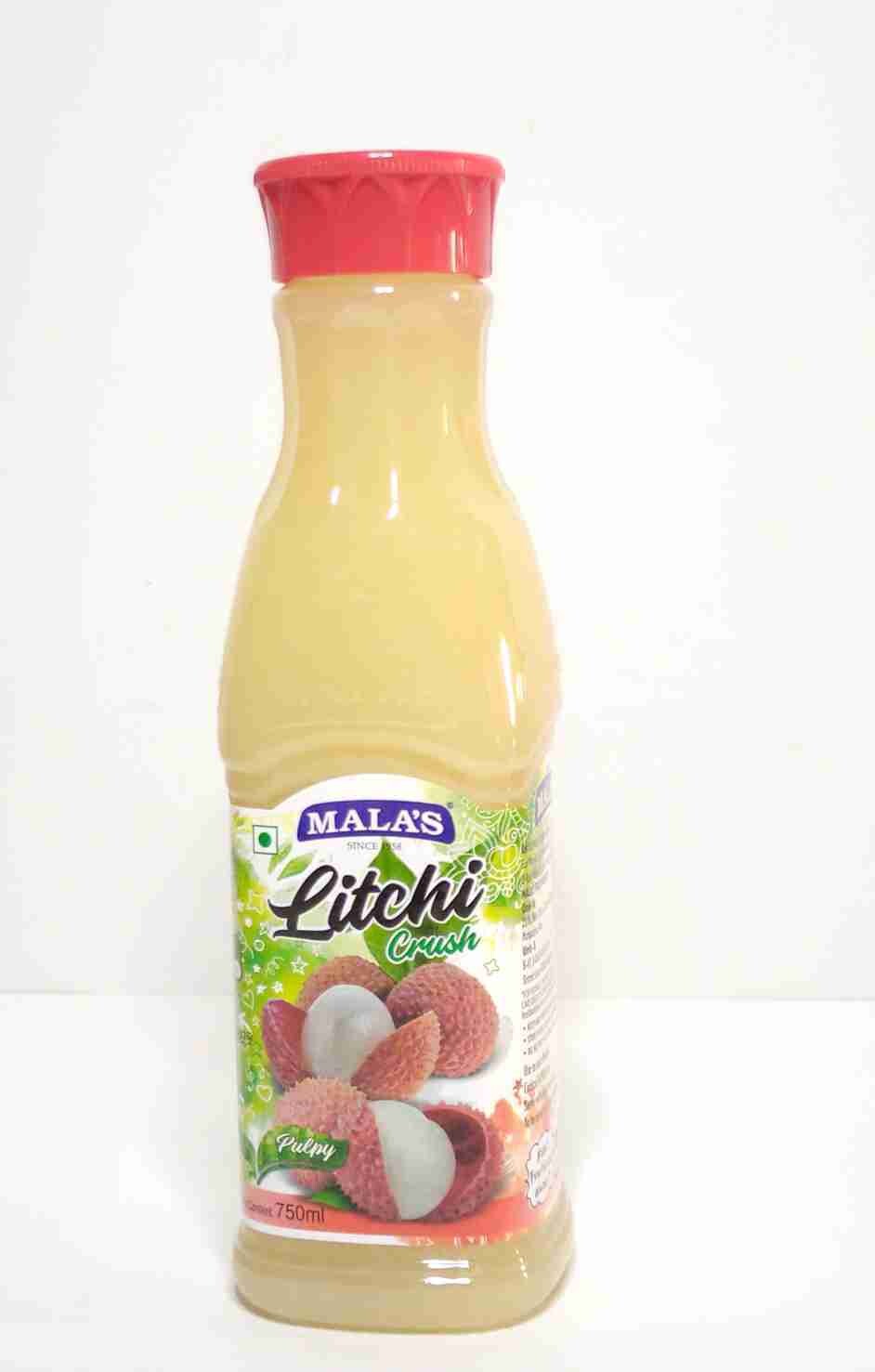 Mala's Litchi Crush 750ml