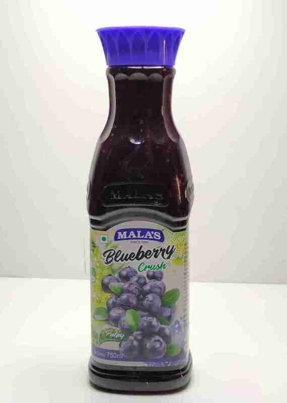 Mala's Blue Berry Crush 750ml