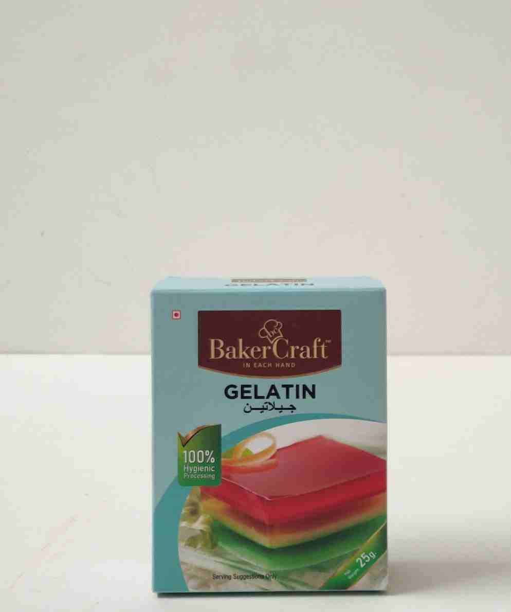 BakerCraft Gelatin 25g | 100% Hygienic Processing