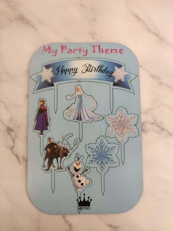 MDF Cartoon Theme Topper