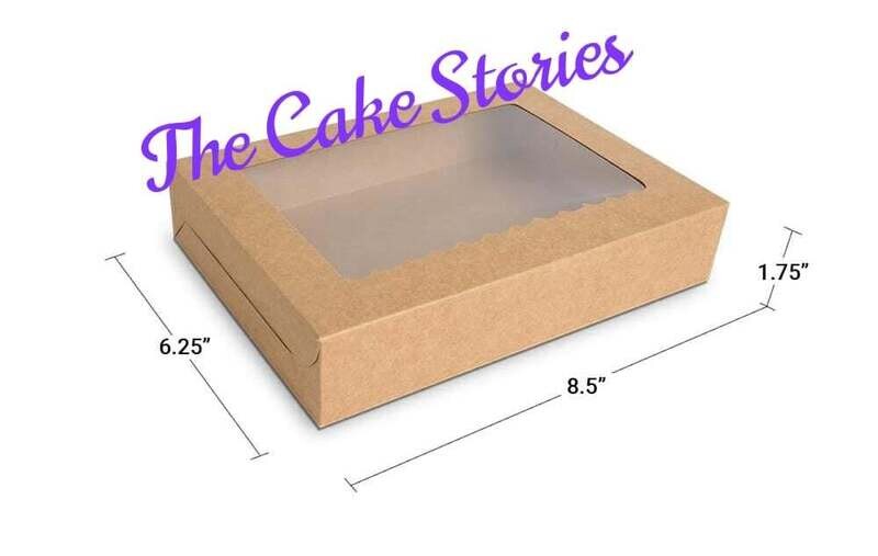 Brownie Box 6.25*8.5*1.75 Craft