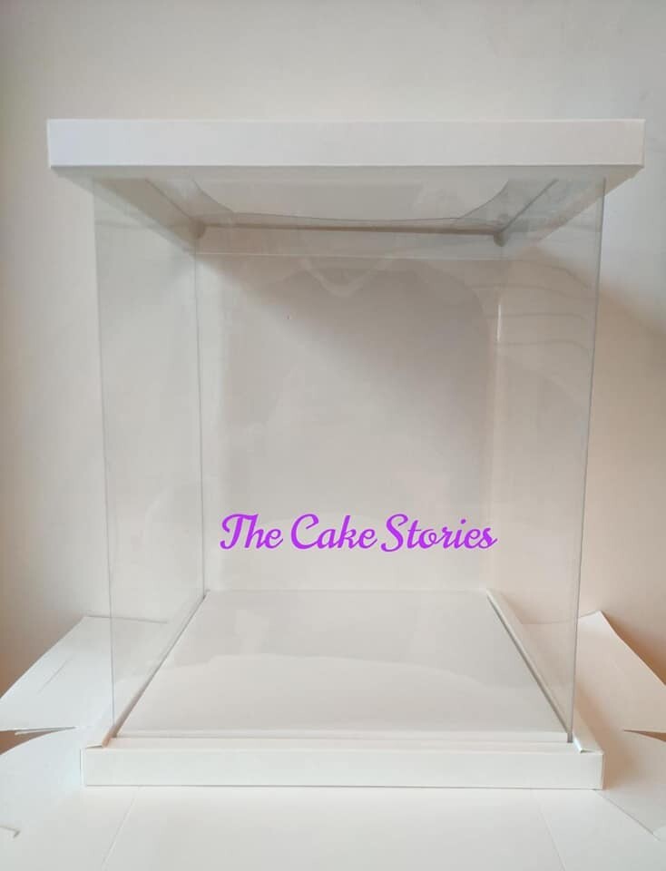 Transparent Tall Box | 12*12*15 size