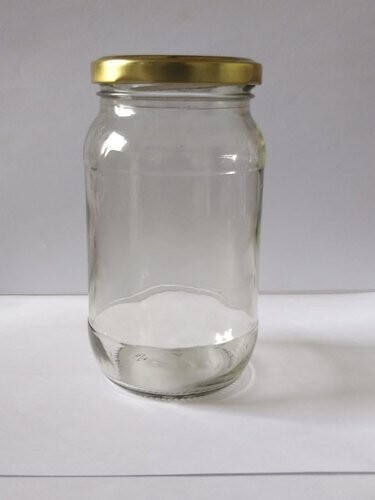Round Glass Jar 500ml