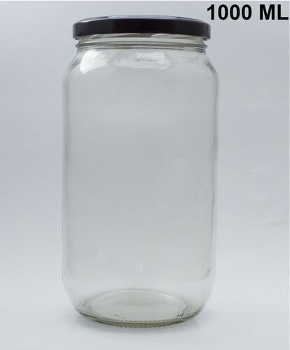 Round Glass Jar 1000ml