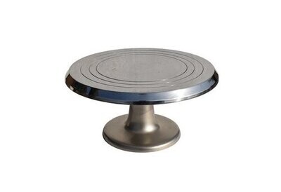 Aluminium Turntable Heavy | Cake Display Plate Easy Rotating Cake Stand Decorating 12" (30cm)