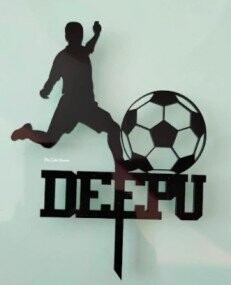 Custom made Acrylic Cake Topper