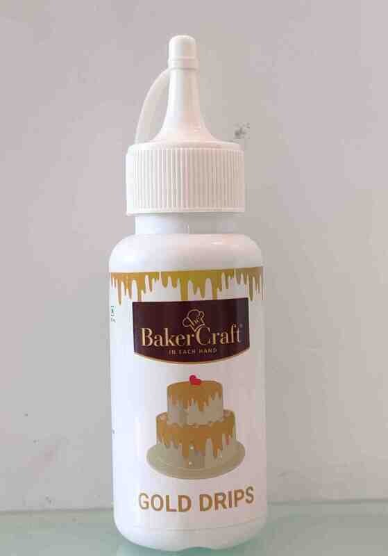 BakerCraft Gold Drips 100g