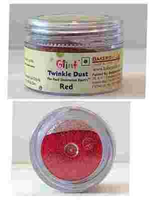 Glint Twinkle Dust Red 5g| BakersVille