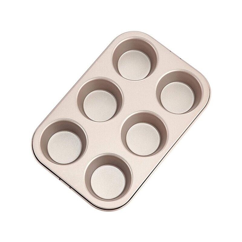 Fine Decor Non-stick Muffin Pan (6 Cavity)