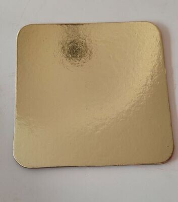 Gold Square Base 10" | Paper Board