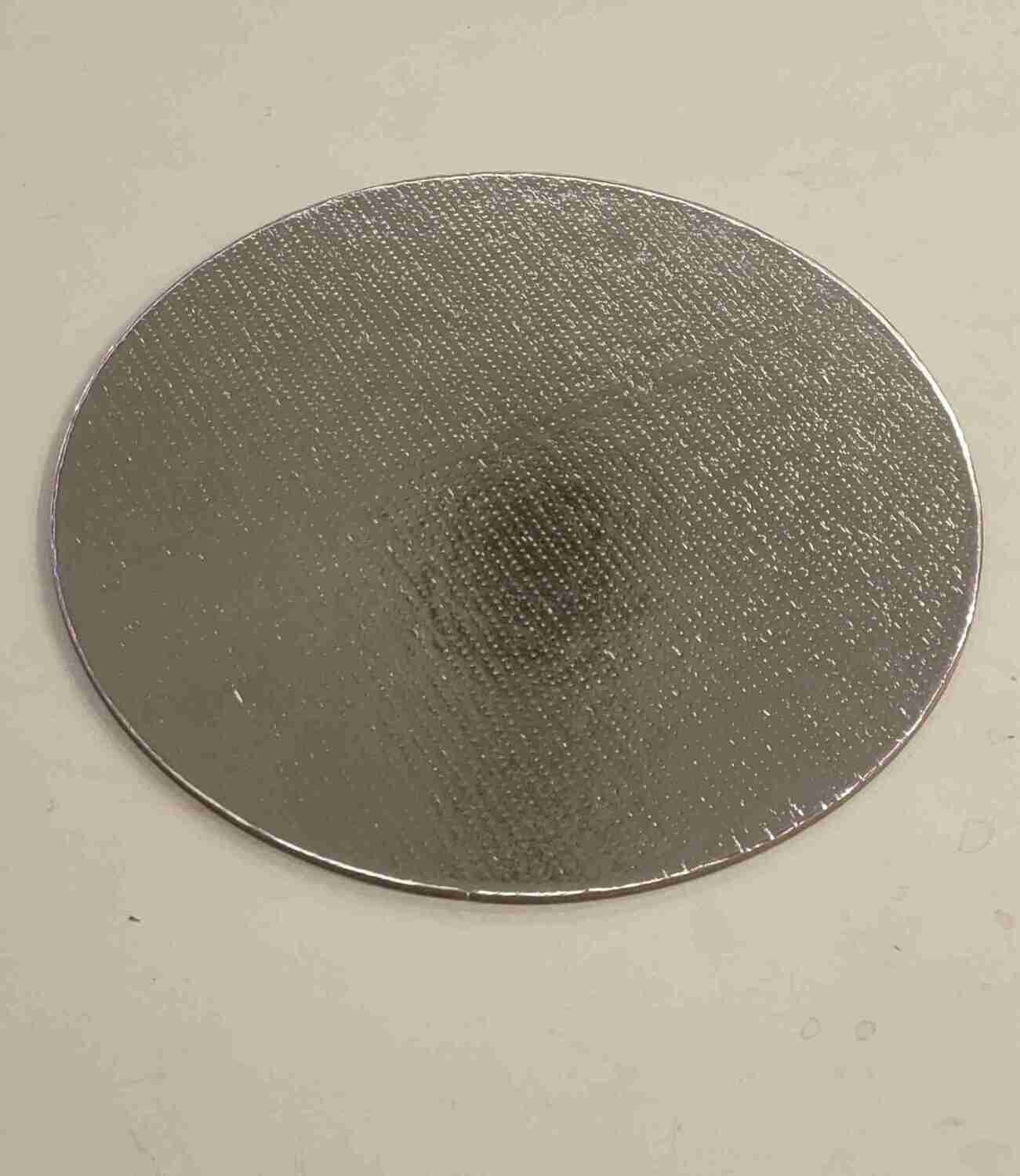 Silver Round Base 9" | Paper Board