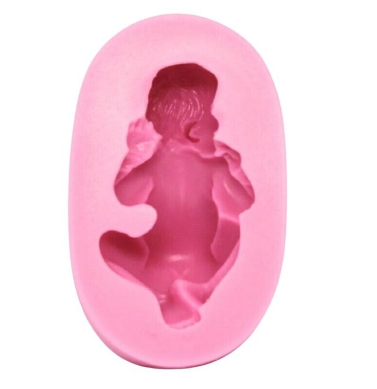 3D-Sleeping Baby Mould | Cake Fondant Sugarcraft