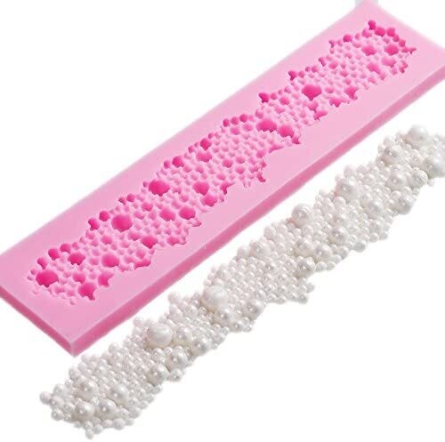 Fine Deads Lace Mould |Fondant Cake Decorating |  Pearls Bubbles Moulds