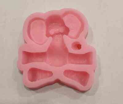 Generic 3D Animal Silicone Fondant Mold Cake Decorating Mould | Baby elephant | Wild Animals
