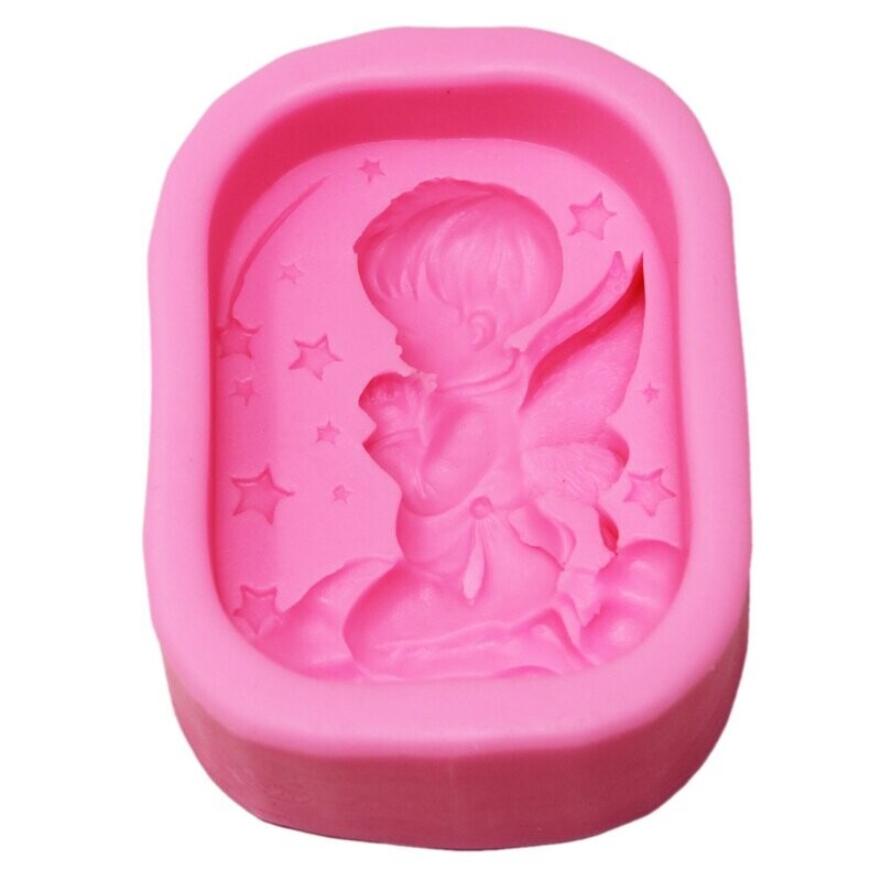 Silicone Mould - Angel (7x9x3 Cm)