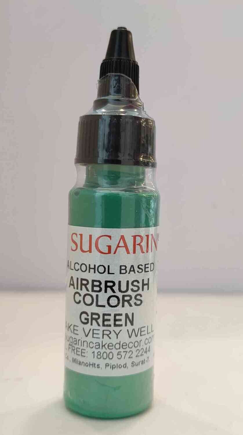 Sugarin Airbrush Colors | Alcohol Based | GREEN