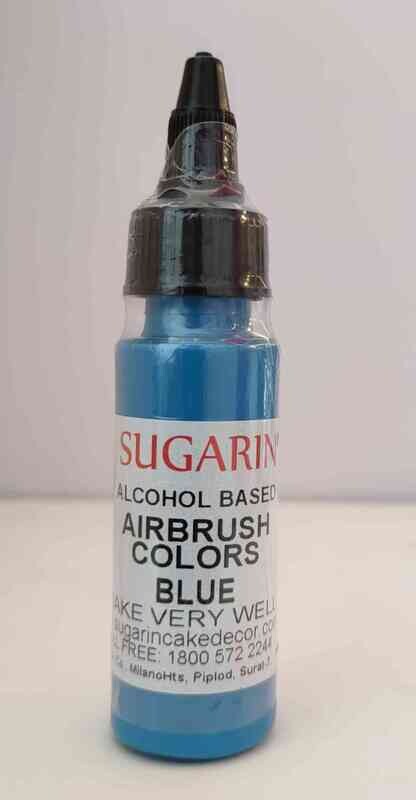 Sugarin Airbrush Colors | Alcohol Based | BLUE Sugarin Airbrush Colors | Alcohol Based | BLUE