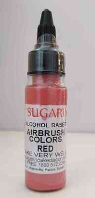 Sugarin Airbrush Colors | Alcohol Based | RED