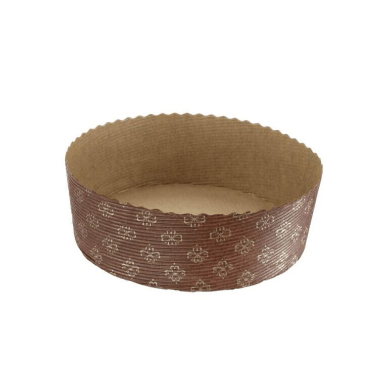 Paper Baking Mould | Round Cake Mould | 17cm Dia | Plum Cake Mould 750g