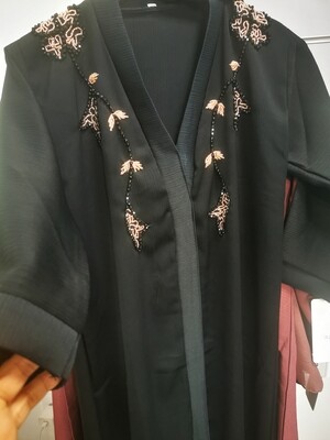 Abaya FILLE NOOR (noire)